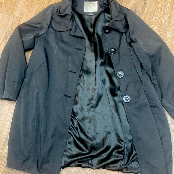 Mac & Jac Black Coat    Size 14 - Picture 5 of 11